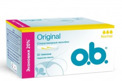 Тампоны o.b. ориджинал нормал 32 шт.