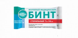 Бинт стерильный Клинса р. 7мх14см