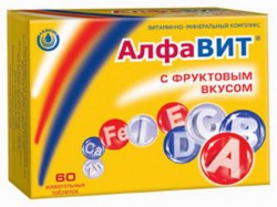 Алфавит с фруктовым вкусом, табл. жев. 1 г №60