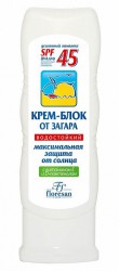 Крем-блок от загара, 125 мл водостойкий SPF 45 Формула 113